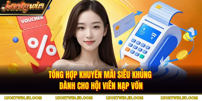 Tổng hợp khuyến mãi siêu khủng dành cho hội viên nạp vốn